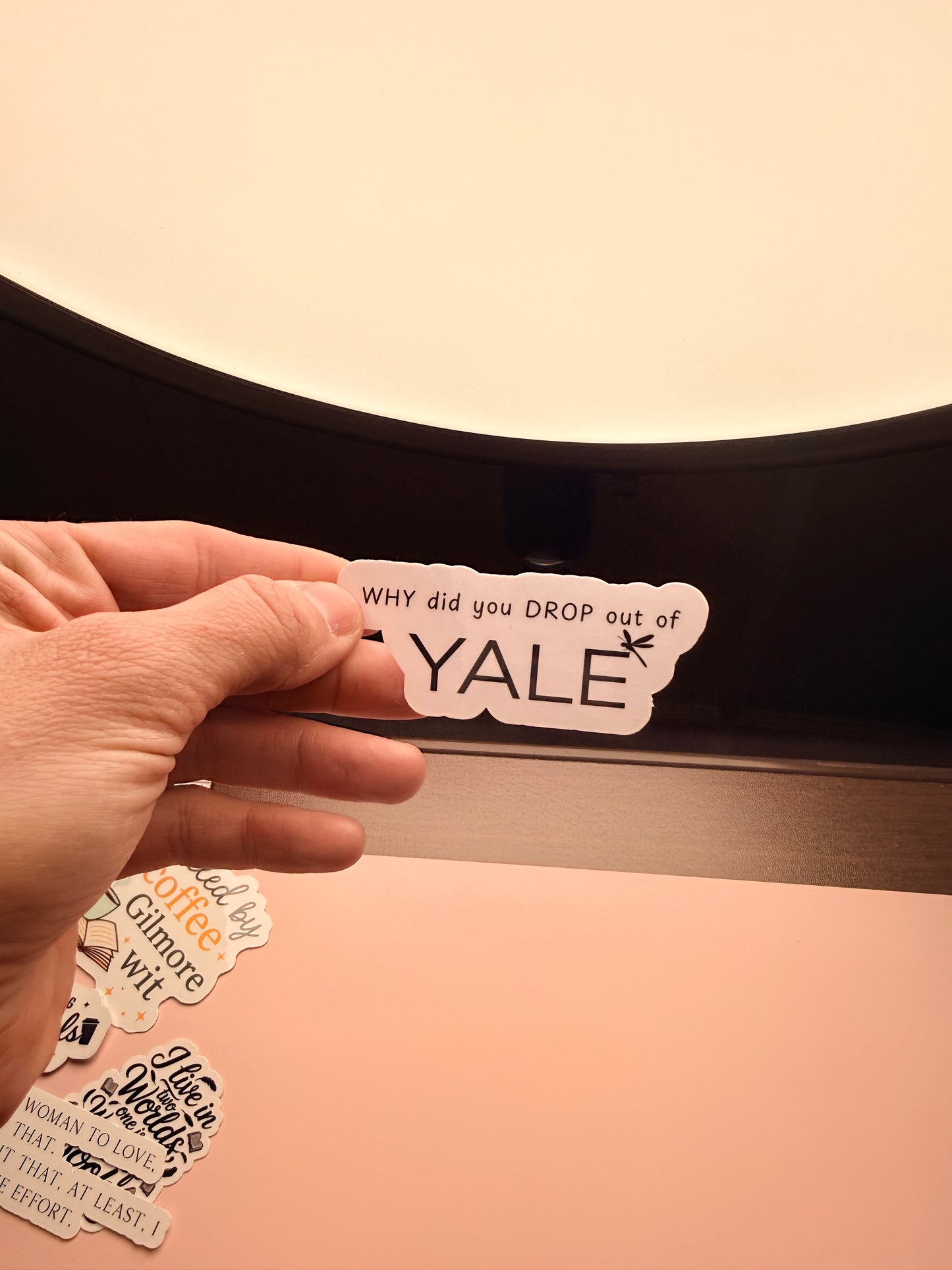 Cozy TV Show Sticker Bundle | Stars Hollow Inspired Vinyl Sticker Set for Coffee & Book Lovers