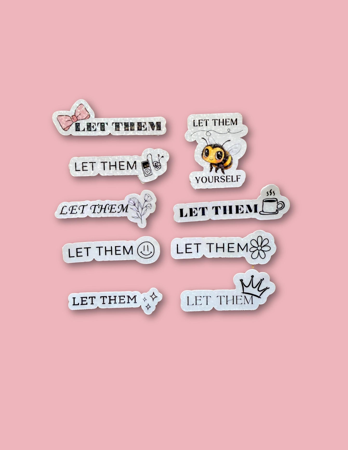 Inspirational Sticker Pack: Waterproof Vinyl Decals for Self-Care __etsy:7065244737