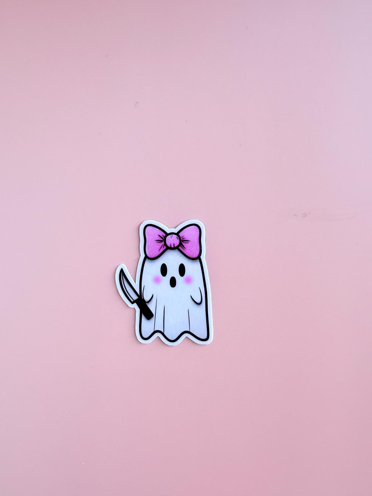 Kawaii Ghost Sticker Pack: Pastel Goth Halloween Vinyl Decals __etsy:7184128631