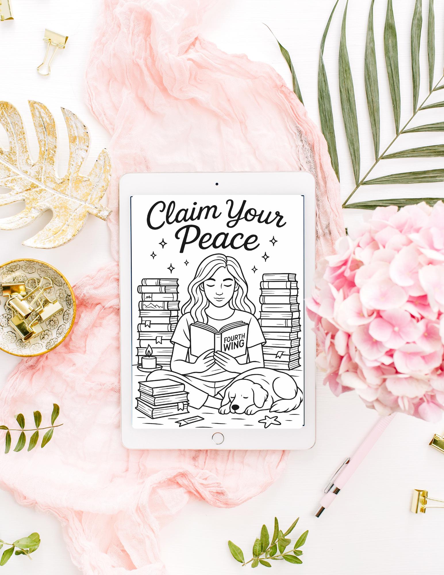 Let Them Coloring Pages – Printable Art for Relaxation, Journals & Creative Fun __etsy:6833608130