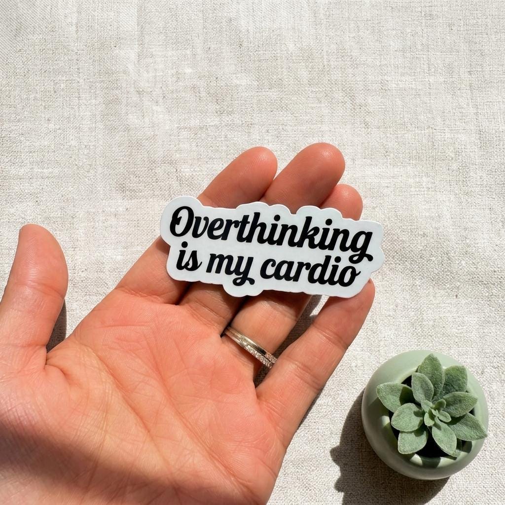 Mental Health Sticker Pack: Relatable Anxiety Humor, Neurodiversity Self-Love __etsy:8157172841