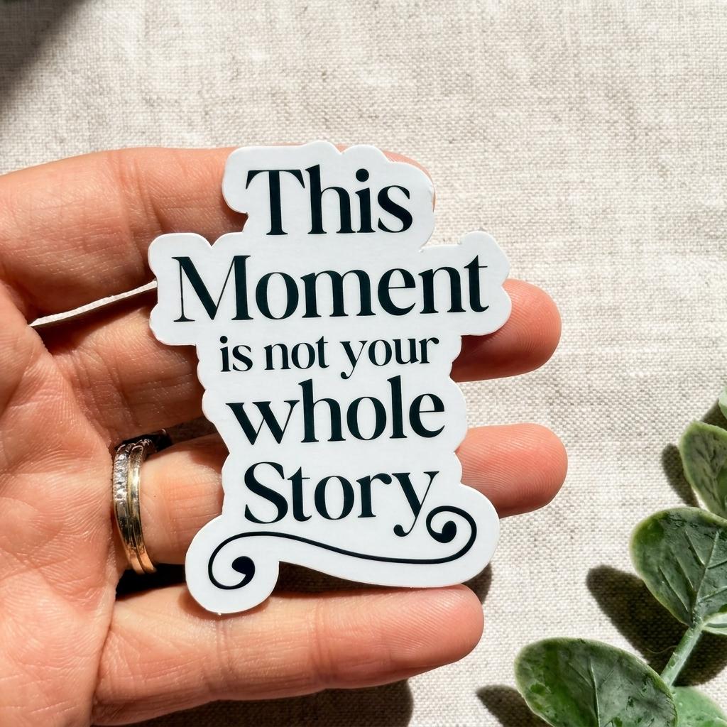 Motivational Quote Sticker: Mental Health Hope Vinyl Decal __etsy:8109760648