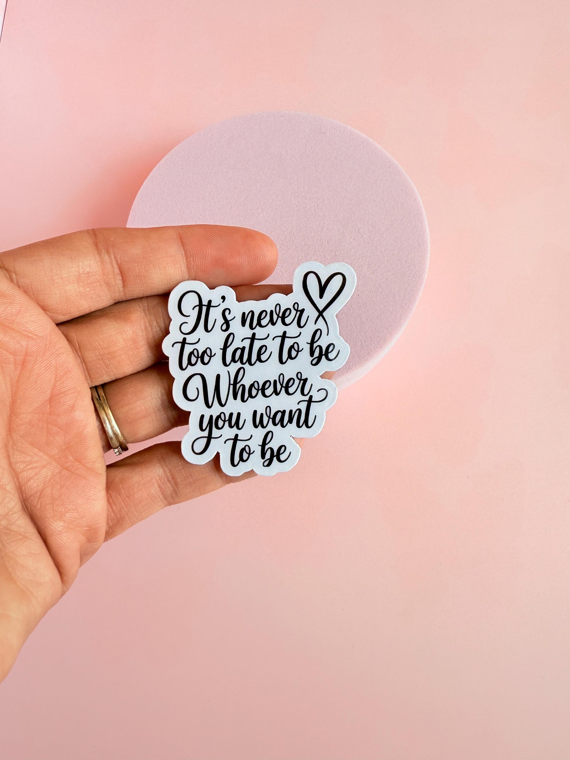 Motivational Sticker Set: Self-Growth Affirmations, Waterproof Vinyl 2-Pack __etsy:6922568188