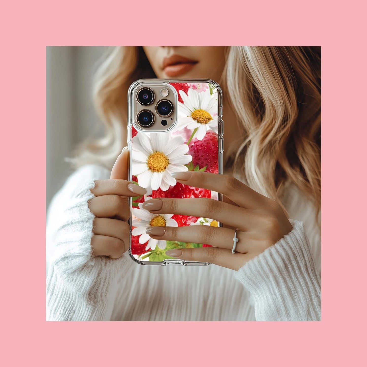 Retro Cassette Tape Phone Insert — 80s Art for Clear Case __etsy:7807904493