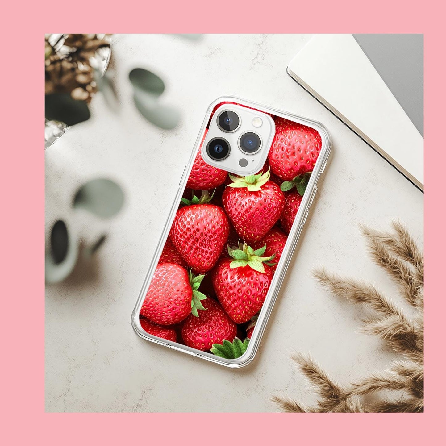 Retro Cassette Tape Phone Insert — 80s Art for Clear Case __etsy:7759957812