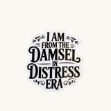 Damsel in Distress Era Sticker | Romantasy Vinyl Decal by The Sticker Era