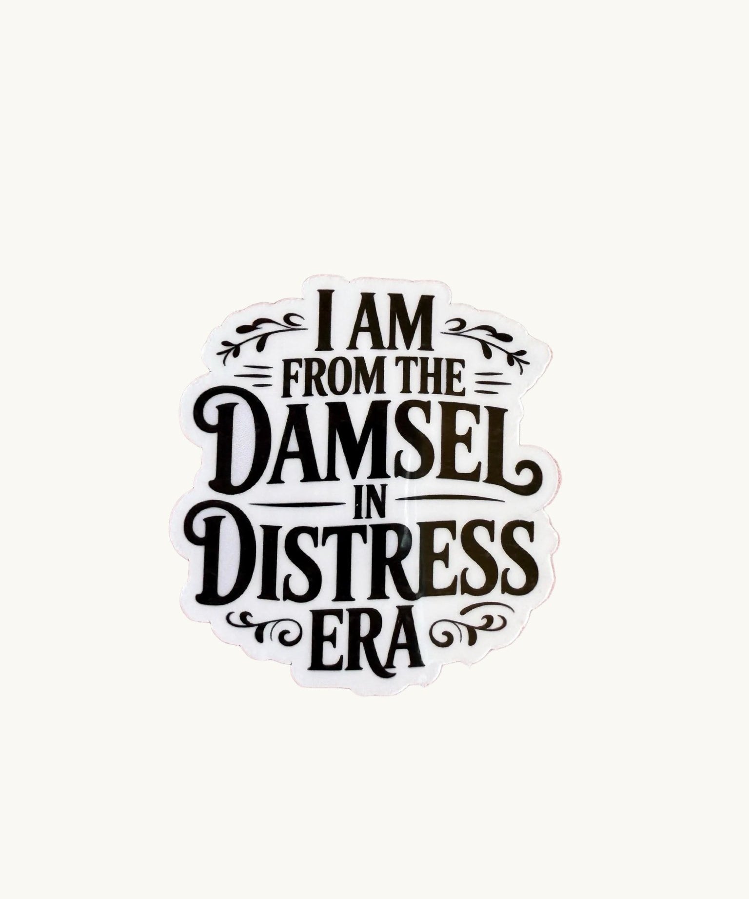 Damsel in Distress Era Sticker | Romantasy Vinyl Decal by The Sticker Era