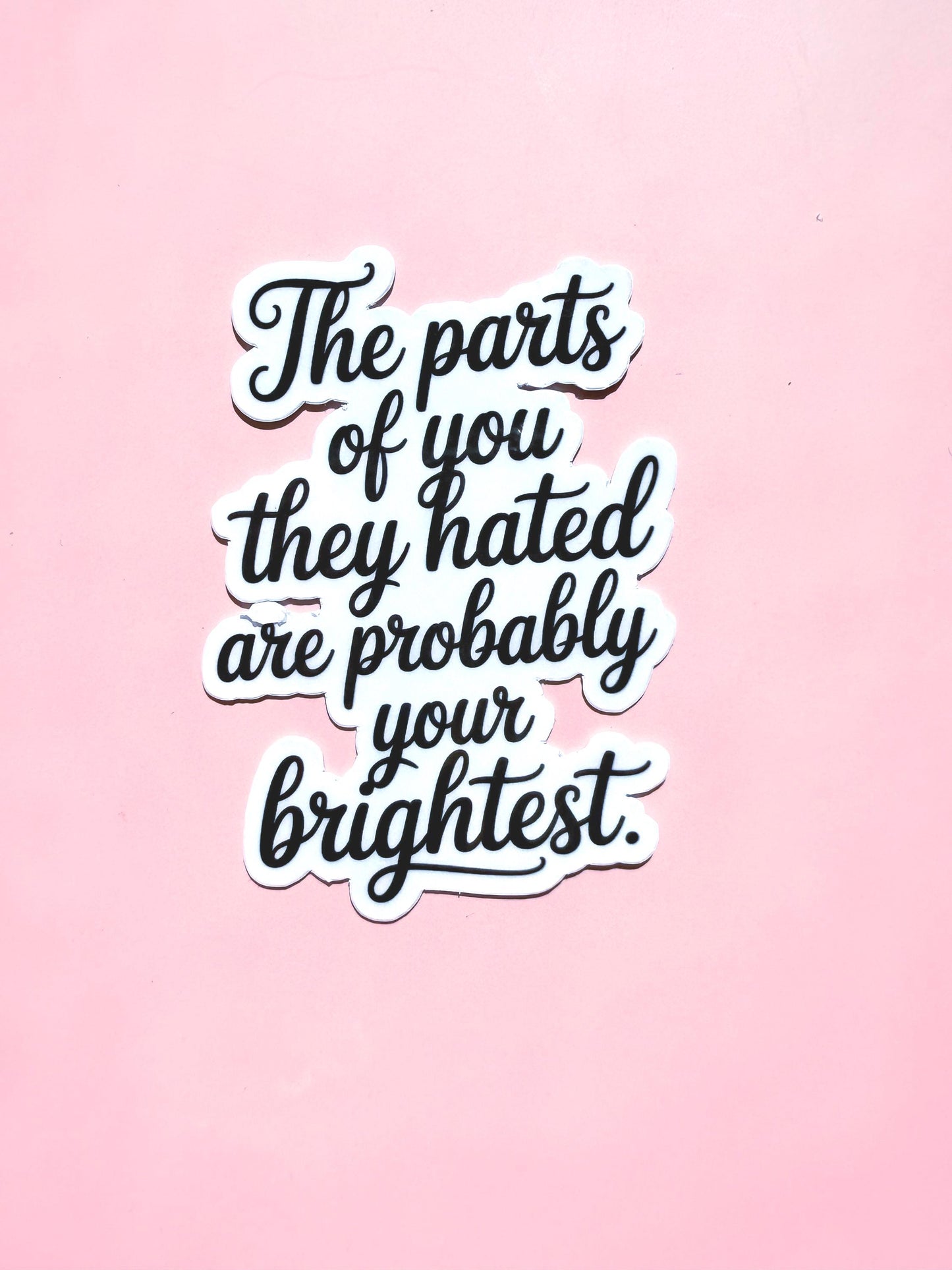 Self-Love Quote Sticker: Empowerment Vinyl Decal, Mental Health Affirmation __etsy:7084307832