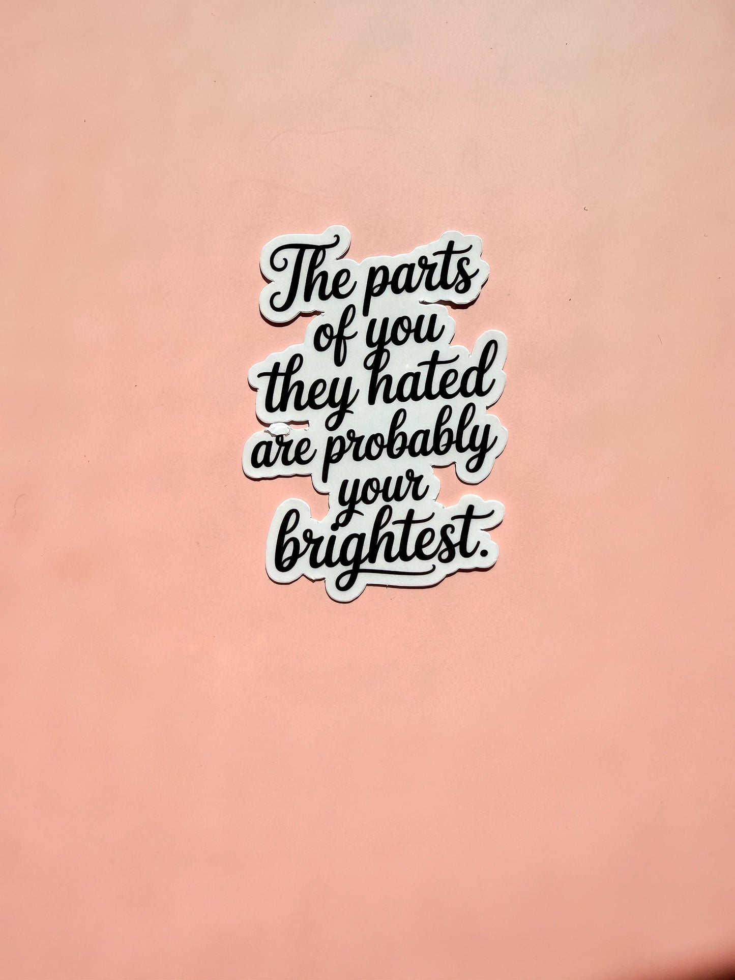 Self-Love Quote Sticker: Empowerment Vinyl Decal, Mental Health Affirmation __etsy:7084256810