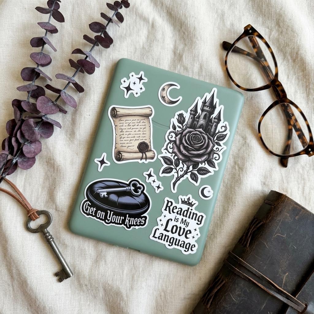 Smutty Booktok Sticker Pack: Dark Romance Villain Era Vinyl Decals __etsy:8133814368