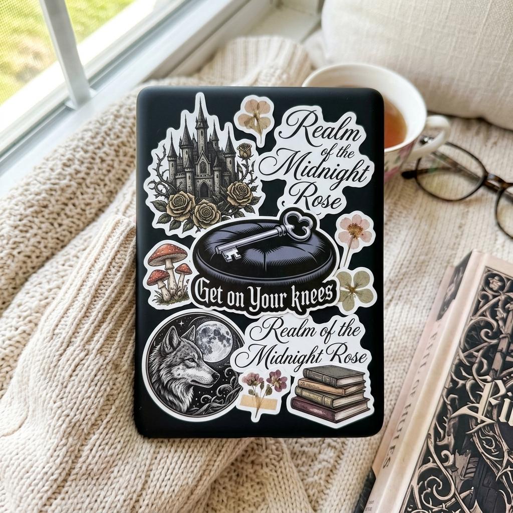 Smutty Booktok Sticker Pack: Dark Romance Villain Era Vinyl Decals __etsy:8133814372