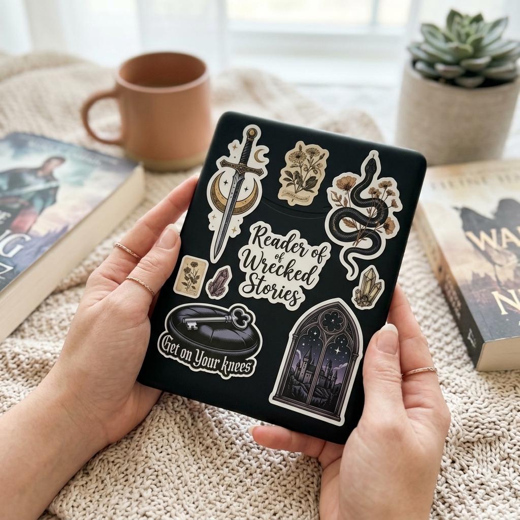 Smutty Booktok Sticker Pack: Dark Romance Villain Era Vinyl Decals __etsy:8181712353