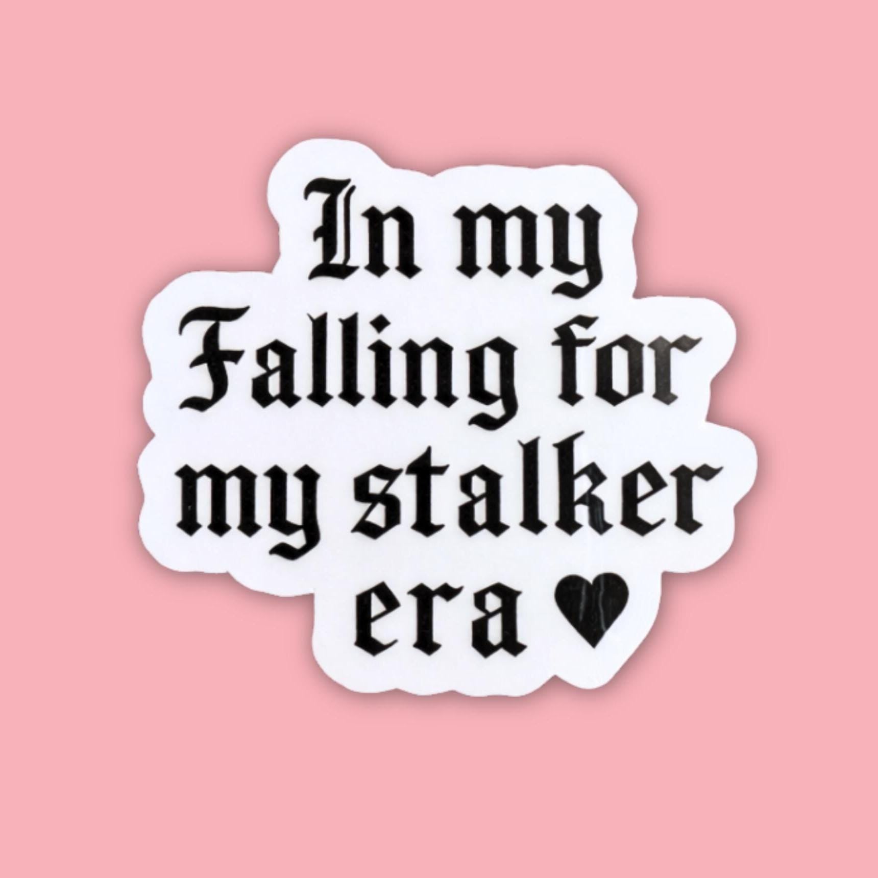 Stalker Era Bookish Sticker: Dark Romance Villain Vinyl Decal __etsy:7727062190