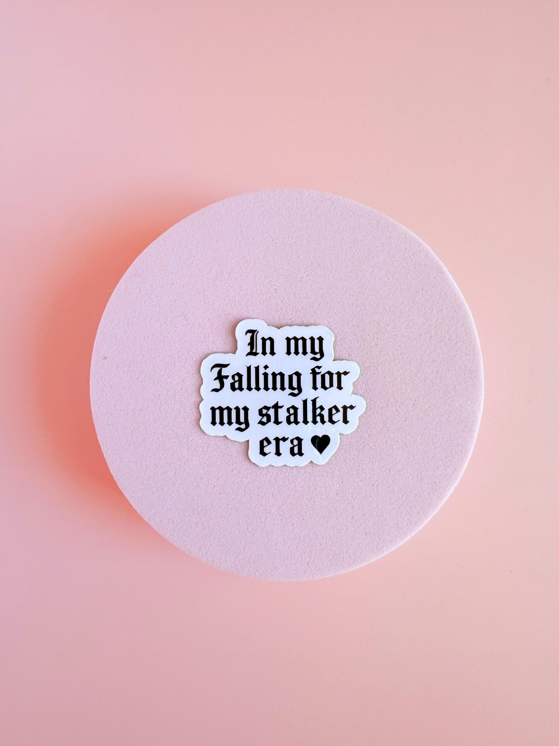 Stalker Era Bookish Sticker: Dark Romance Villain Vinyl Decal __etsy:6954707001
