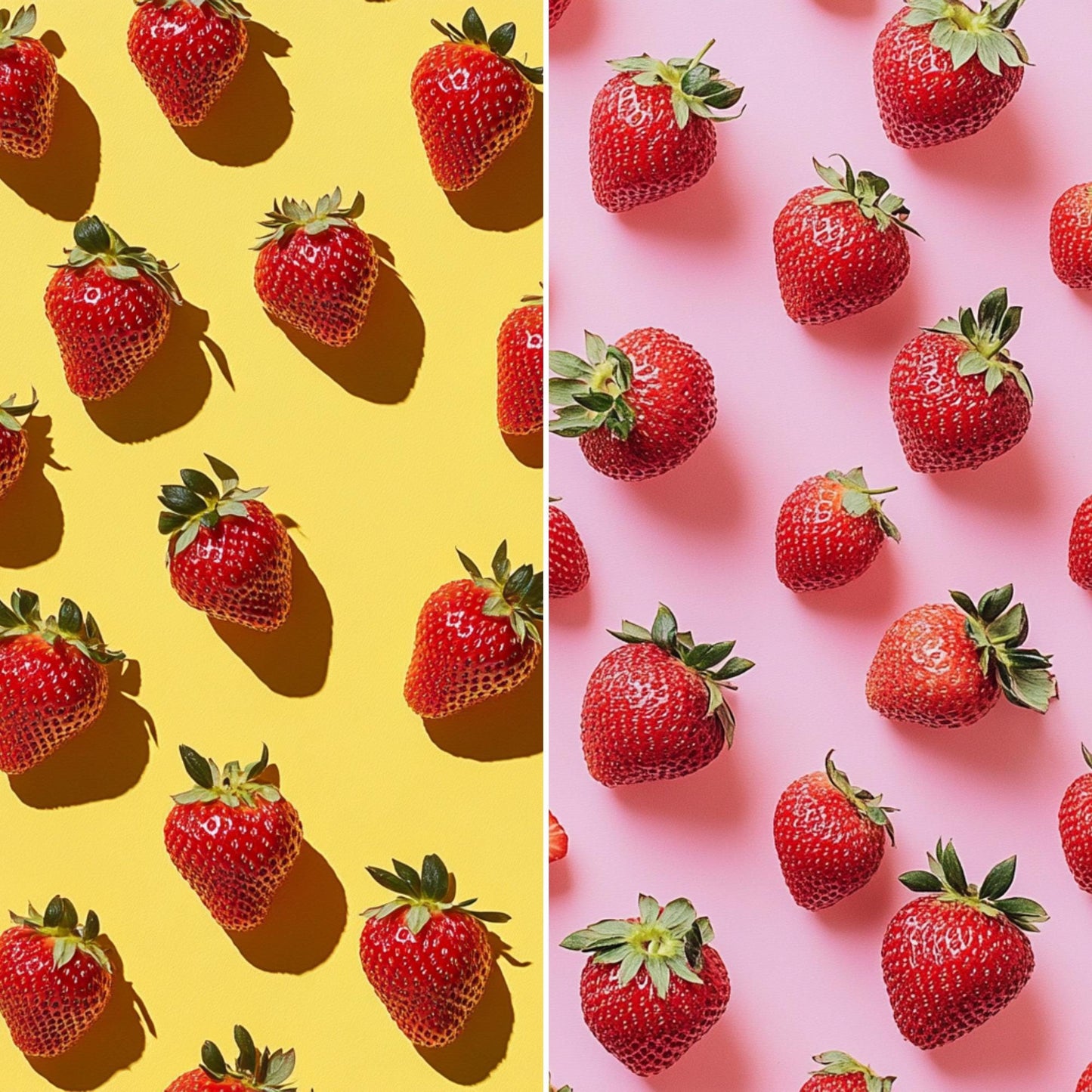 Strawberry Pattern Digital Paper: Scrapbook & Planner Backgrounds (Digital Download) __etsy:6799508134