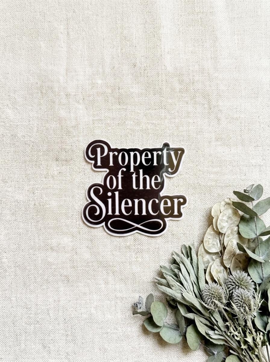Under Your Scars Sticker: Dark Romance Book Quote Vinyl Decal __etsy:8133759782