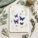 Iridescent Butterfly Sticker – Holographic Fairycore Vinyl Decal – Sticker Era by The Sticker Era