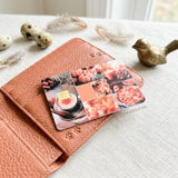Blush Autumn Collage Card Skin – Soft Fall Photo Grid Debit & Credit Card Sticker by The Sticker Era