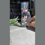 Enchanted Dagger Bookmark – Floral Sword & Luna Moth Romantasy Page Marker by The Sticker Era