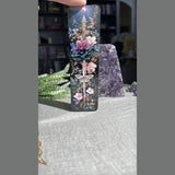 Enchanted Dagger Bookmark – Floral Sword & Luna Moth Romantasy Page Marker by The Sticker Era