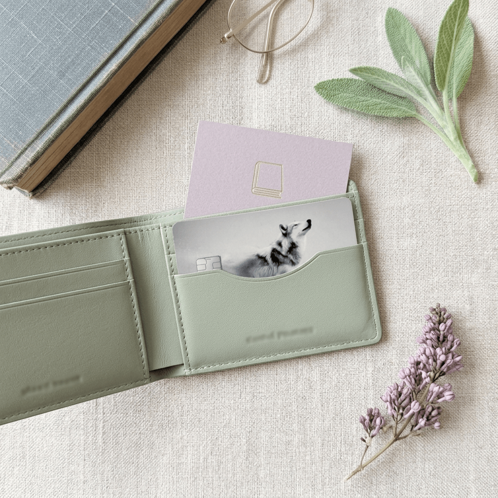 Running Wolf Card Skin – Spirit Animal Debit Card Skin – Sticker Era by The Sticker Era