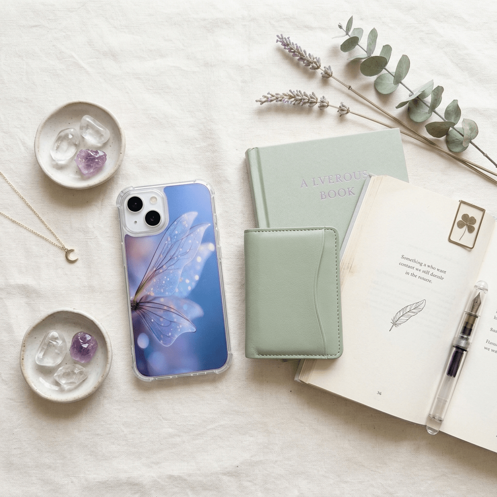 Fairy Wing Phone Insert – Butterfly Clear Case Insert – Sticker Era by The Sticker Era
