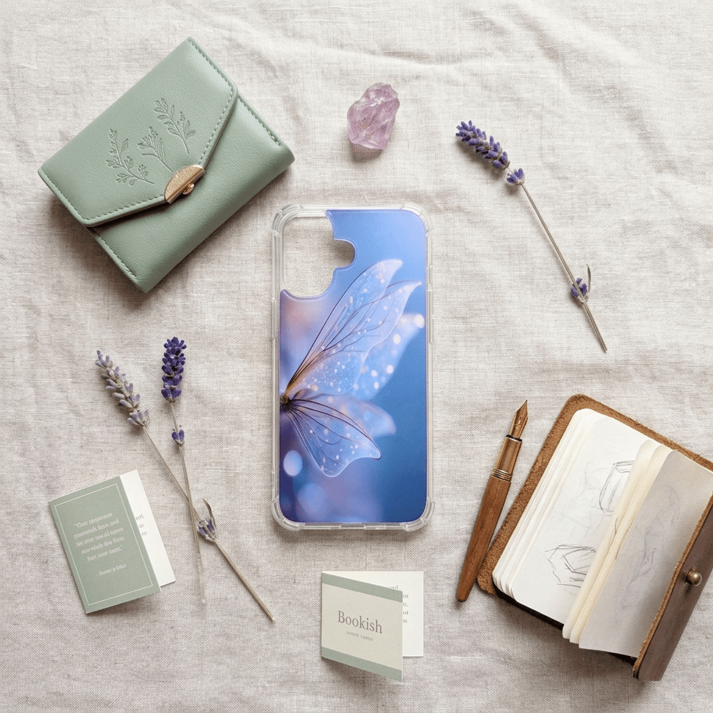 Fairy Wing Phone Insert – Butterfly Clear Case Insert – Sticker Era by The Sticker Era