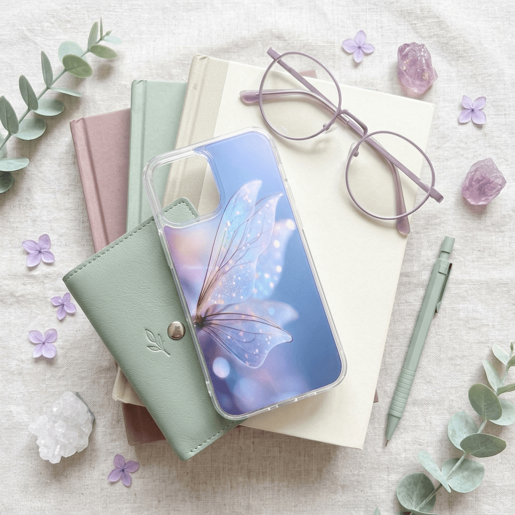 Fairy Wing Phone Insert – Butterfly Clear Case Insert – Sticker Era by The Sticker Era