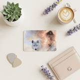 Wolf Debit Card Skin – Moody Forest Vinyl Card Cover – Sticker Era by The Sticker Era