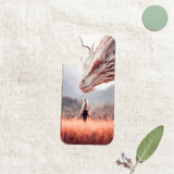 Dragon Rider Phone Insert | Warrior Fantasy iPhone Art – Sticker Era by The Sticker Era