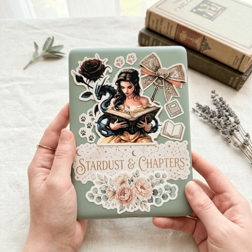 Dark Romantasy Sticker Bundle – 3 Fantasy Booktok Vinyl Stickers – Sticker Era by The Sticker Era