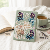 Purple Mermaid Sticker Pack – Tattooed Bookish Siren Decals – Sticker Era by The Sticker Era