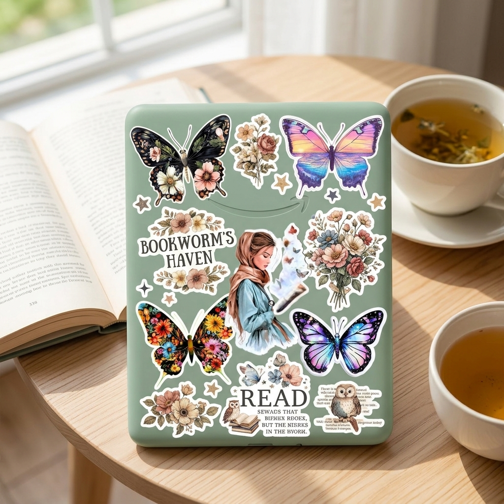 Modest Nurse Reader Sticker Bundle – Bookish Booktok Stickers