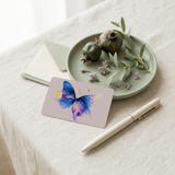 Celestial Butterfly Card Skin – Purple Butterfly Debit Card Skin – Sticker Era by The Sticker Era