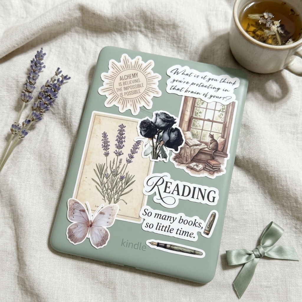 Alchemised Sticker Pack | 8 Dark Romance Bookish Vinyl Stickers – Sticker Era