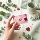 Lipstick Kiss Card Skin – Love Letter Debit & Credit Card Sticker by The Sticker Era