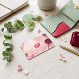 Lipstick Kiss Card Skin – Love Letter Debit & Credit Card Sticker by The Sticker Era