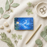 Holographic Mountain Card Skin – Mystic Nature Debit Card Skin – Sticker Era by The Sticker Era