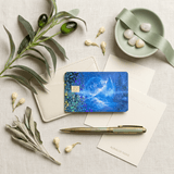 Holographic Mountain Card Skin – Mystic Nature Debit Card Skin – Sticker Era by The Sticker Era