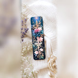 Dagger bookmark with cozy knit and lavender by The Sticker Era