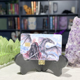 Dragon Queen Card Skin – Silver Dragon & Sword Debit & Credit Card Sticker by The Sticker Era