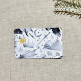 Dragon & Sword Card Skin – Romantasy Crown Moon Debit & Credit Card Sticker by The Sticker Era