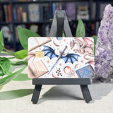 Dragon Wings Card Skin – Blue Wings, Sword & Latte Debit & Credit Card Sticker by The Sticker Era