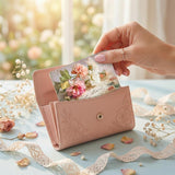 Vintage floral card skin on a debit card by The Sticker Era