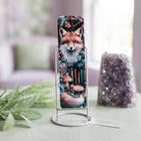 Fox Bookmark – Mushroom Forest Laminated Page Marker by The Sticker Era