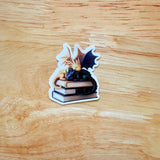 Fourth wing-Inspired Fantasy Book Sticker by The Sticker Era
