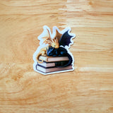 Fourth wing-Inspired Fantasy Book Sticker by The Sticker Era