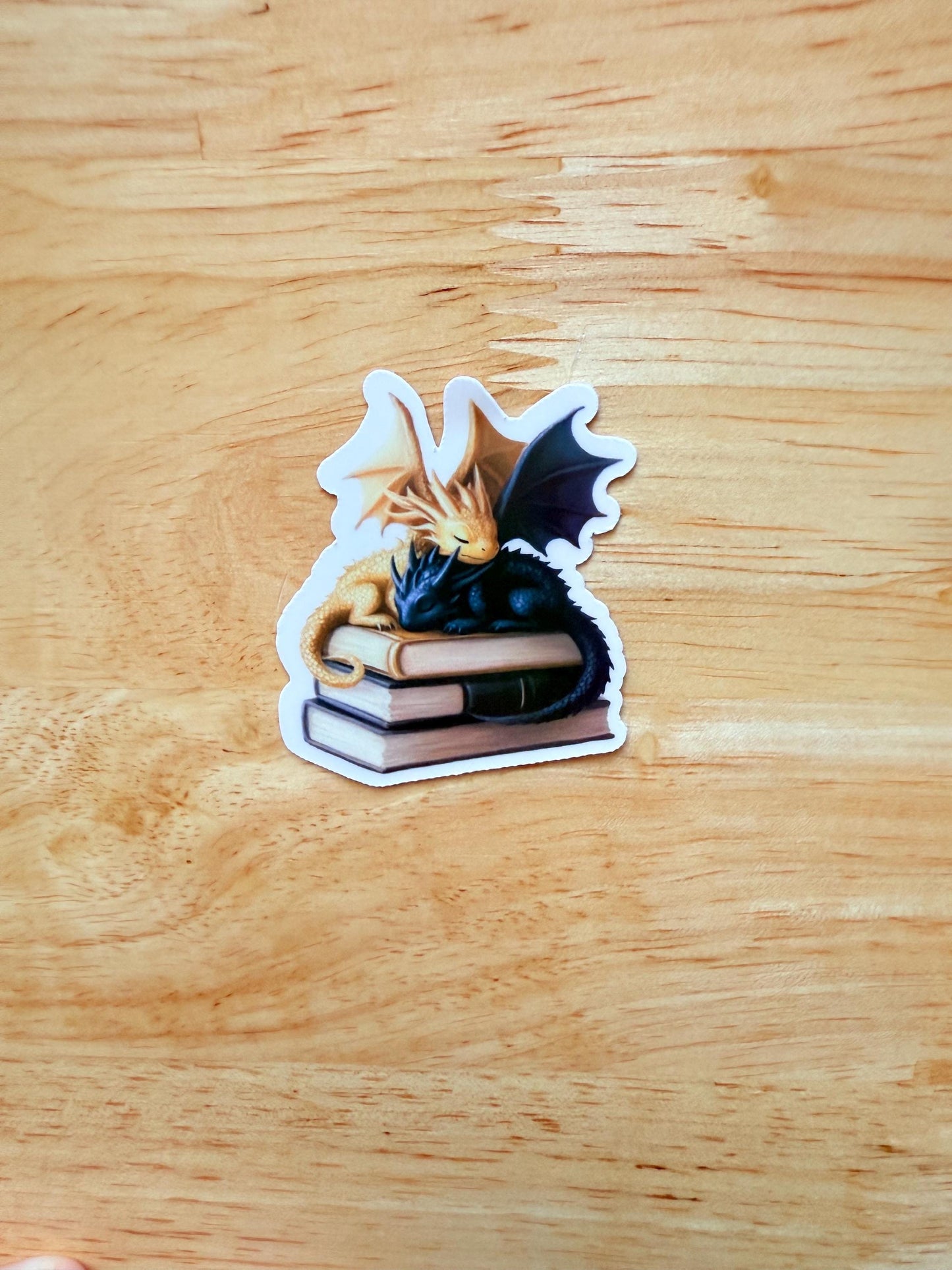 Fourthwing-Inspired Fantasy Book Sticker – Vinyl Decal for Romantasy Fans - The Sticker Era
