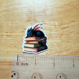 Fantasy Book Dragon Sticker – Vinyl Decal by The Sticker Era