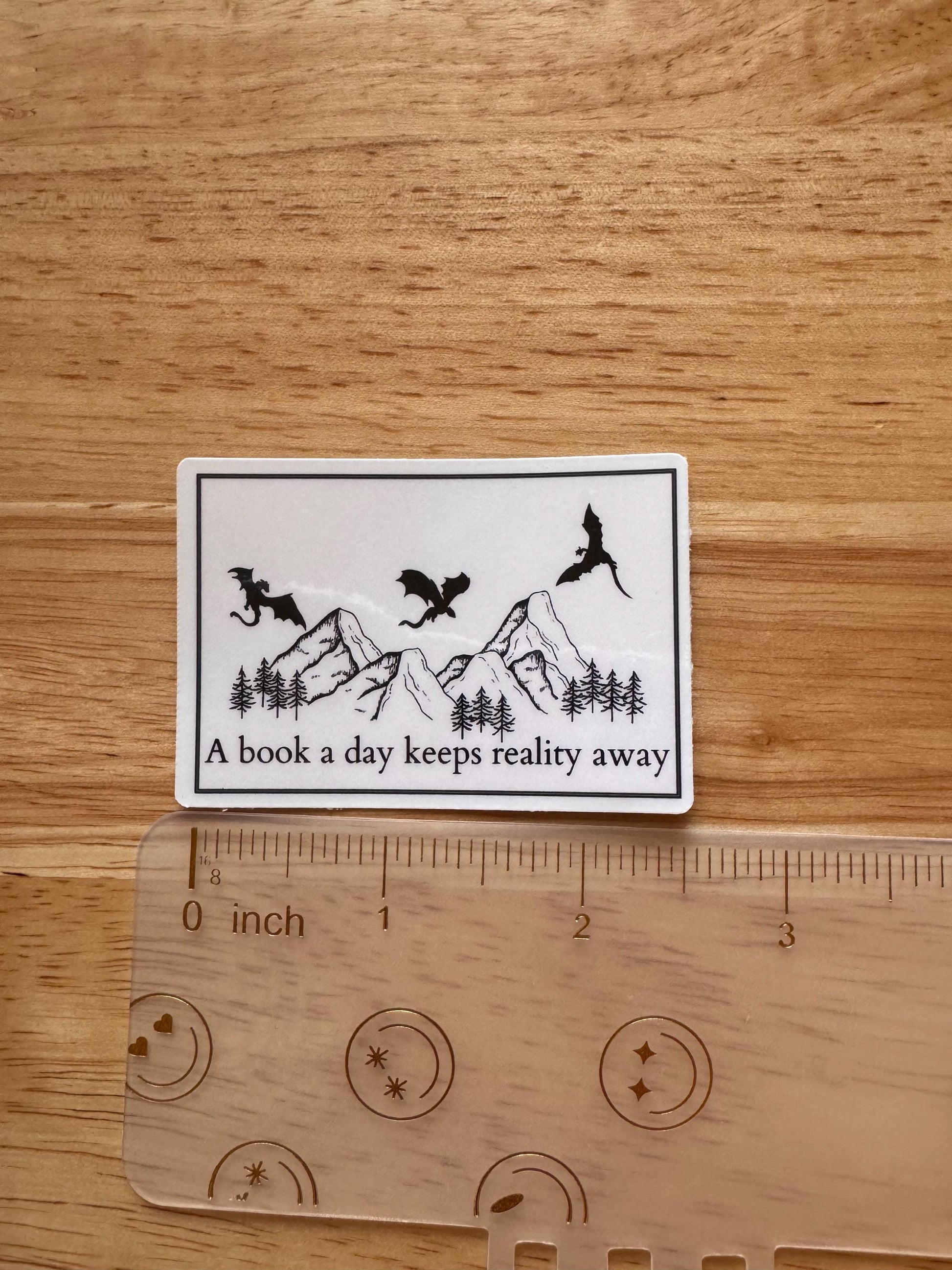 Fourth Wing Dragon Sticker – Fantasy Vinyl Decal for Book Lovers & Romantasy Fans - The Sticker Era